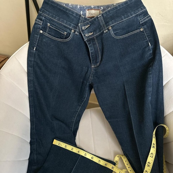 Paige H.H. Boot Cut Jeans Blue Size Petite 29 - Picture 8 of 8